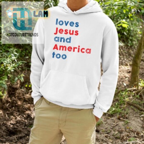 Patriotic Jesus Lover Tee Funny Unique Design hotcouturetrends 1 3