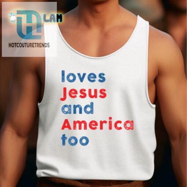 Patriotic Jesus Lover Tee Funny Unique Design hotcouturetrends 1 4