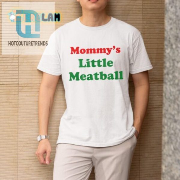 Adorable Funny Mommys Little Meatball Shirt For Kids hotcouturetrends 1