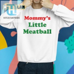 Adorable Funny Mommys Little Meatball Shirt For Kids hotcouturetrends 1 2