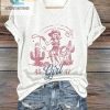 Cowgirl Vibes Funny Cactus Vneck Tee Yeehaw With Style hotcouturetrends 1