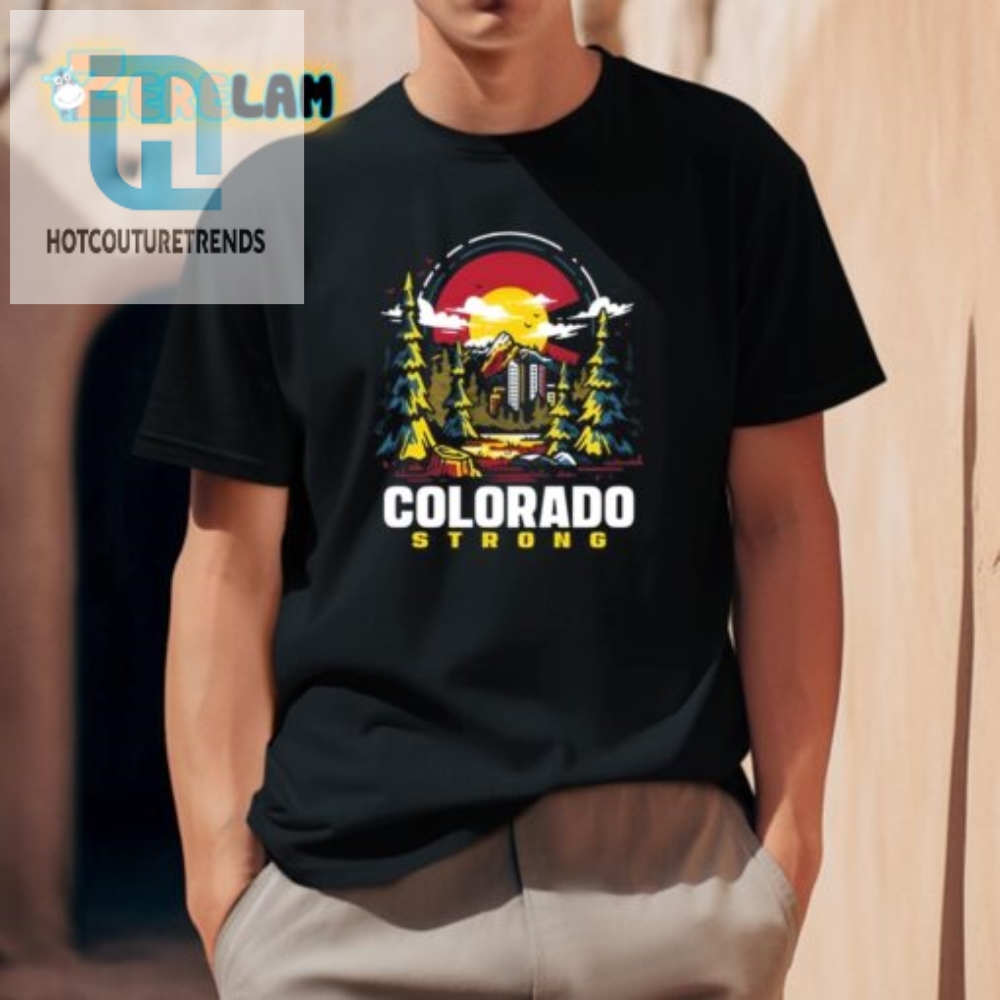 Get Laughs With Our Unique Dude Dad Colorado Strong Shirt