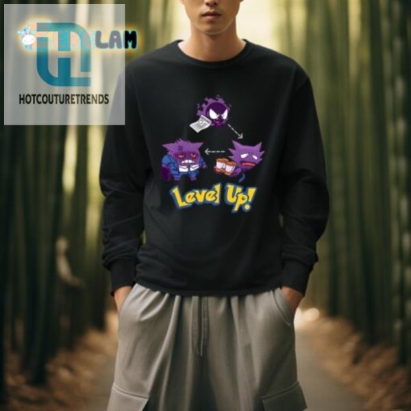 Catch Laughs Levels Unique Gengar Pokemon Shirt hotcouturetrends 1 3