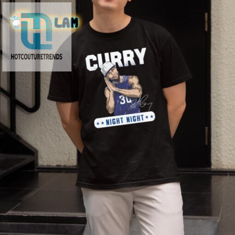 Score A Slam Dunk With Our Hilarious Steph Curry Night Shirt