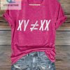 Retro Vneck Tee Sports Laughs Meet Xy Xx hotcouturetrends 1