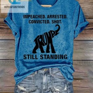 Funny Womens Impeached Arrested Shirt Uniquely Bold hotcouturetrends 1 1