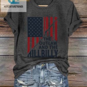 The Outlaw Hillbilly Womens Shirt Quirky Unique Style hotcouturetrends 1 2