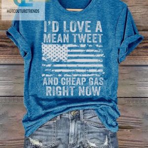 Funny Womens Tshirt Mean Tweet Cheap Gas Print hotcouturetrends 1 1