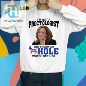 Hilarious Kamala Harris Proctologist Tee Unique Funny hotcouturetrends 1 2