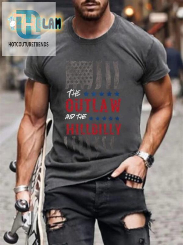 Mens Hilarious Outlaw Hillbilly Shirt Stand Out Unique hotcouturetrends 1