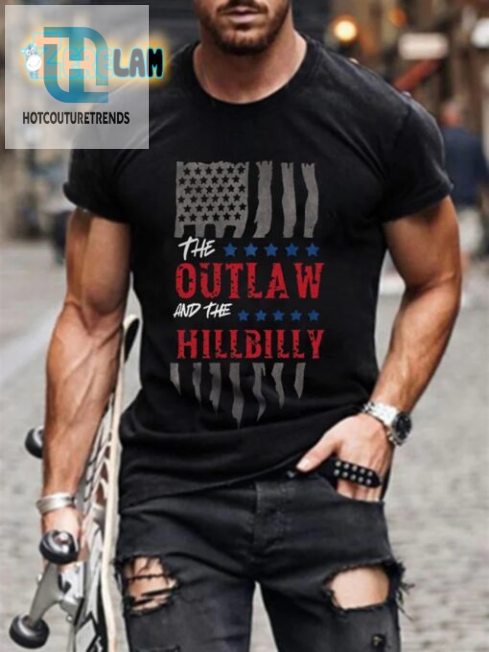 Mens Hilarious Outlaw  Hillbilly Shirt  Stand Out Unique