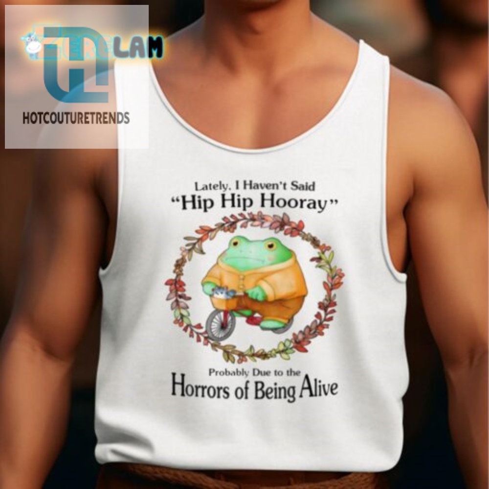 Quirky Horrors Of Being Alive Funny Tshirt  Stand Out