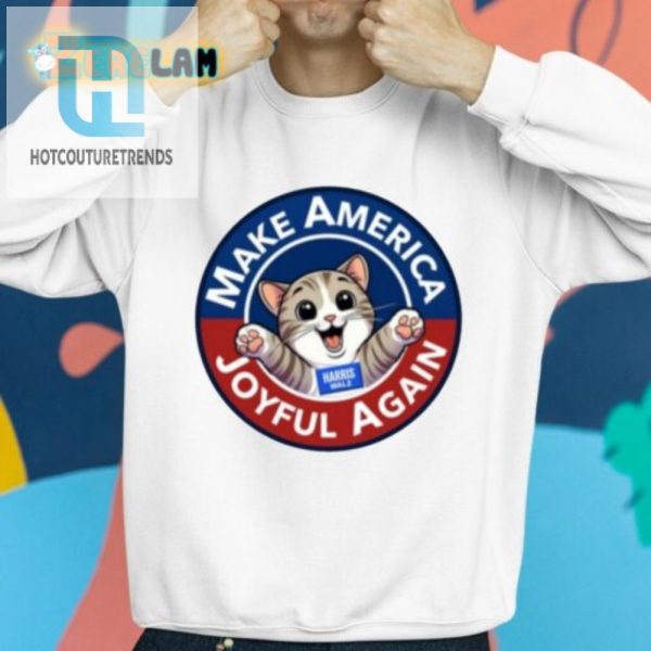 Make America Joyful Again Shirt Hilarious Harris Walz Design hotcouturetrends 1 3