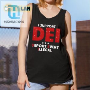 Hilarious Dei Deport Shirt Unique Support With A Smile hotcouturetrends 1 2