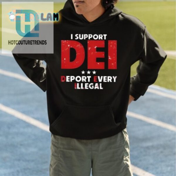 Hilarious Dei Deport Shirt Unique Support With A Smile hotcouturetrends 1 4