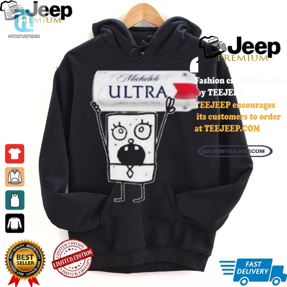 Get Laughs With Doodlebob Michelob Ultra Essential Tee