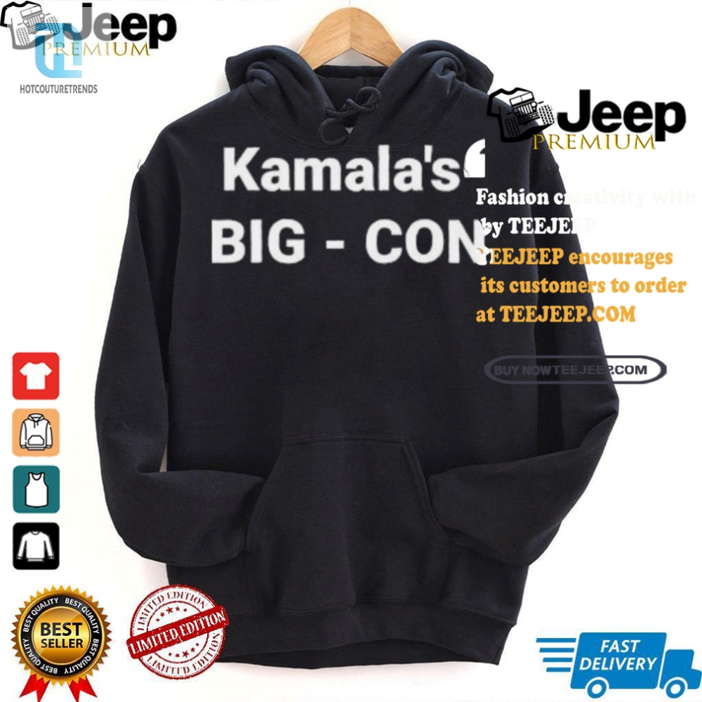 Get Noticed Kamalas Bigcon Humor Shirt  Unique  Funny