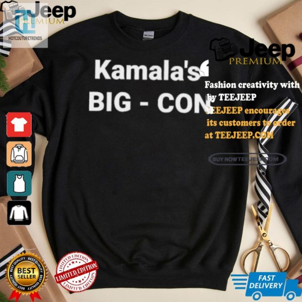 Get Noticed Kamalas Bigcon Humor Shirt Unique Funny hotcouturetrends 1 2