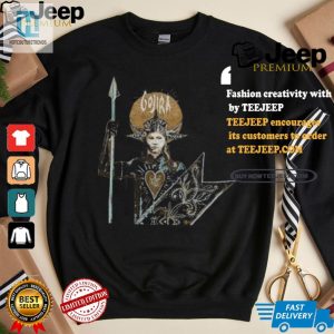 Rock On With Gojiras Witty Fortitude Warrior Tee hotcouturetrends 1 2