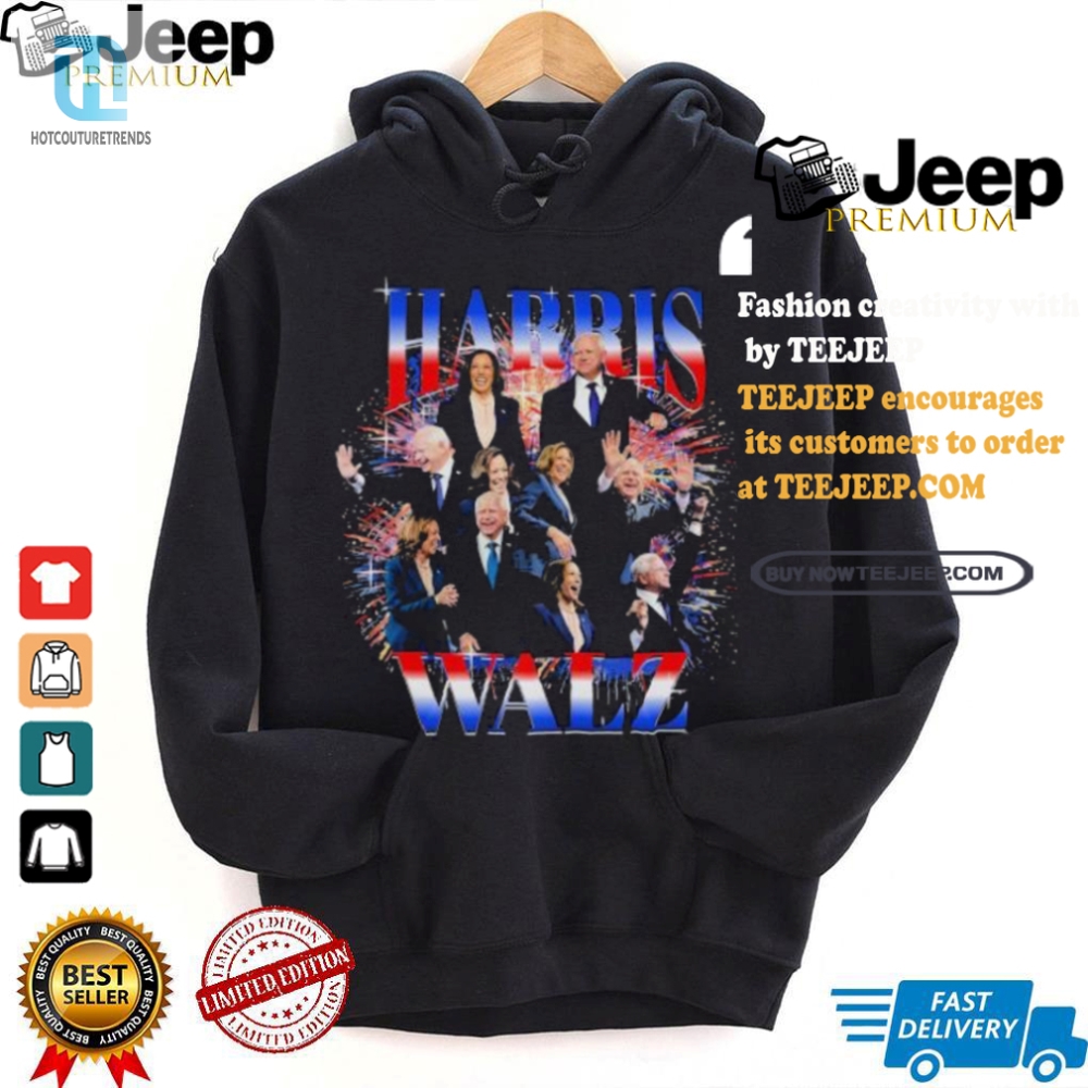 Vote Blue In Style Funny Kamala  Tim Winning Tshirt 