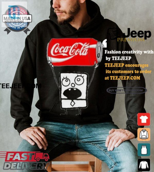 Doodlebob Coca Cola Shirt Unique Hilarious Gift Idea hotcouturetrends 1