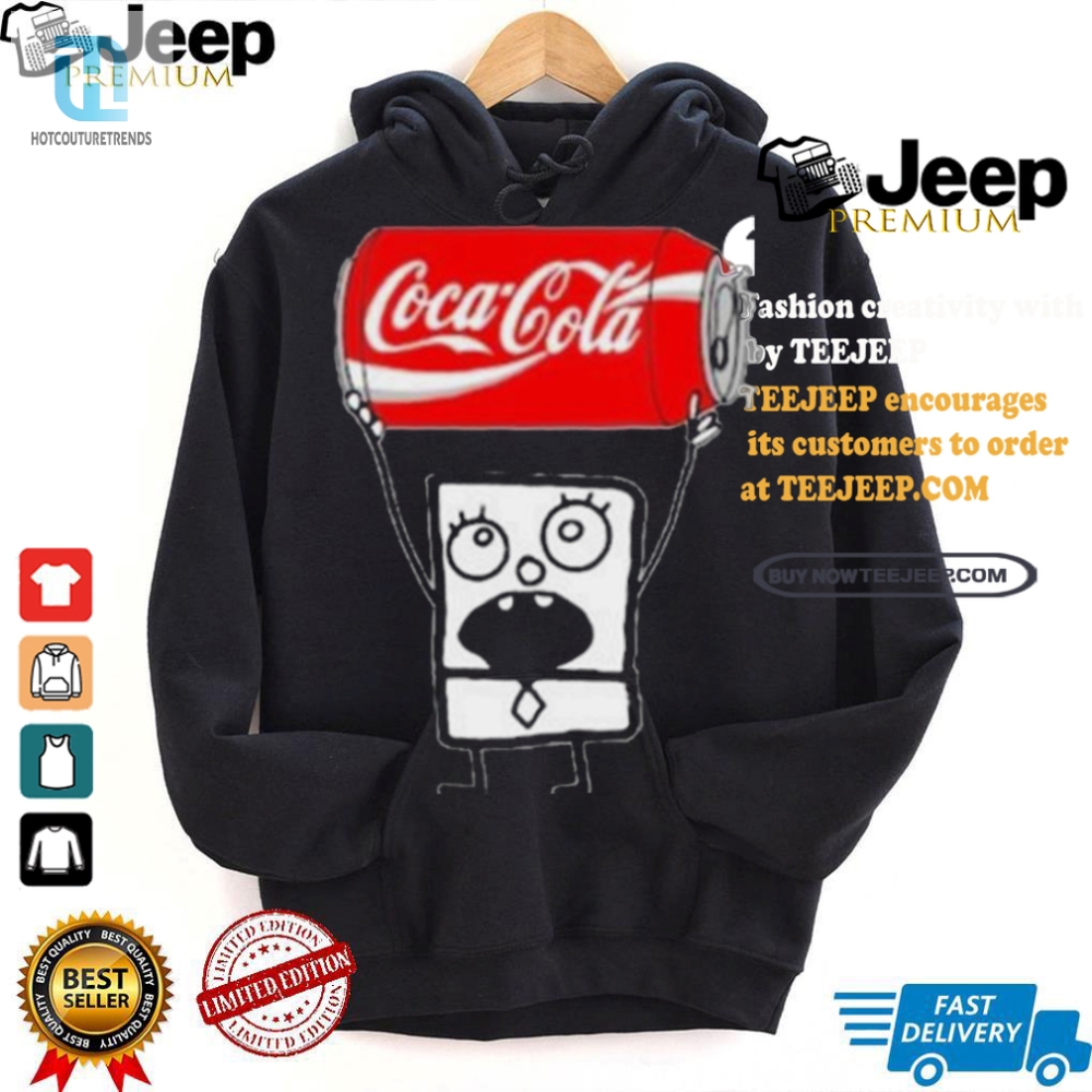 Doodlebob Coca Cola Shirt  Unique  Hilarious Gift Idea