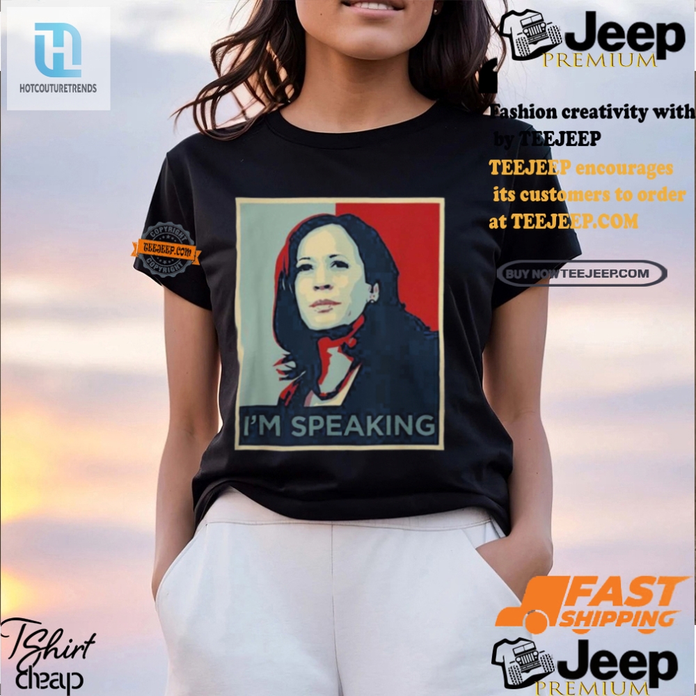 Funny Stephen King Kamala Harris Im Speaking Shirt