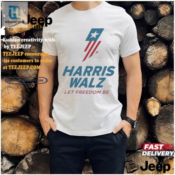 Shockingly Funny Harris Walz Freedom Tshirt Get Yours hotcouturetrends 1