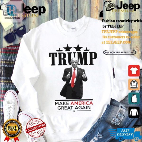 Funny Trump Thumbs Up Tshirt Unique Rally Apparel hotcouturetrends 1