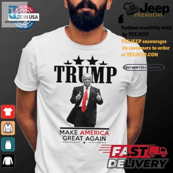 Funny Trump Thumbs Up Tshirt Unique Rally Apparel hotcouturetrends 1 3