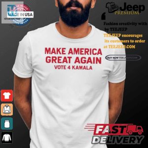 Funny Make America Great Again Vote Kamala Tshirt hotcouturetrends 1 3