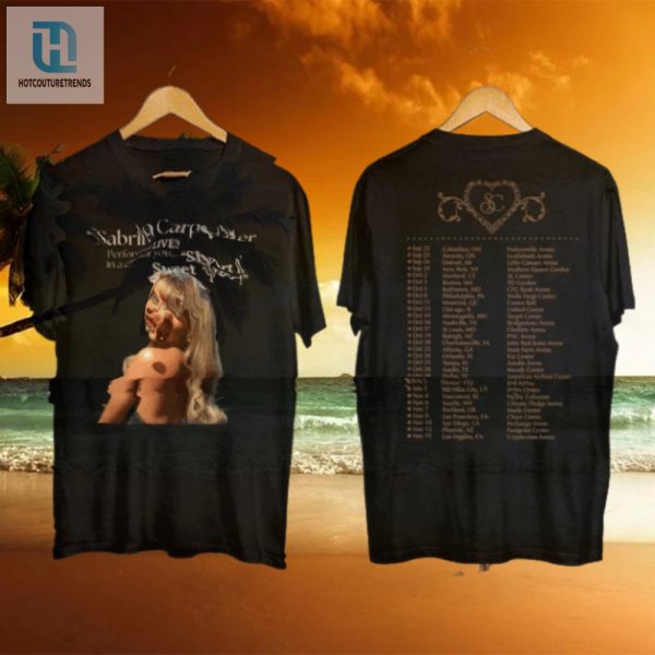 Laugh Rock In Style 2024 Sabrina Carpenter Tour Tee hotcouturetrends 1