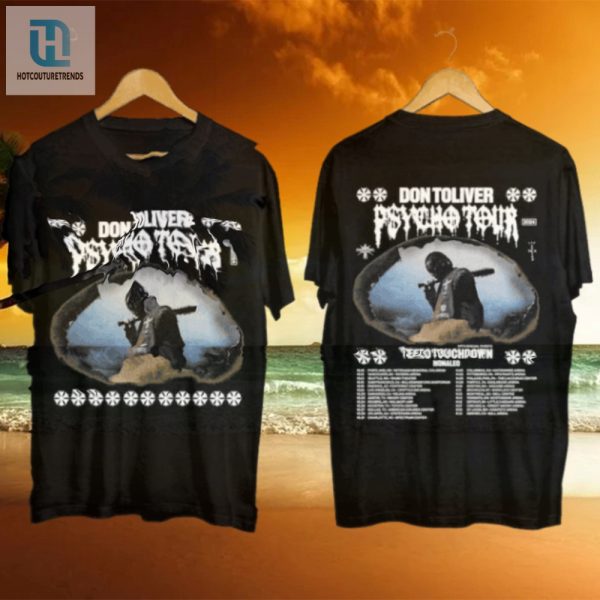 Rock Out With Don Tolivers Whacky Psycho Tour Tee hotcouturetrends 1