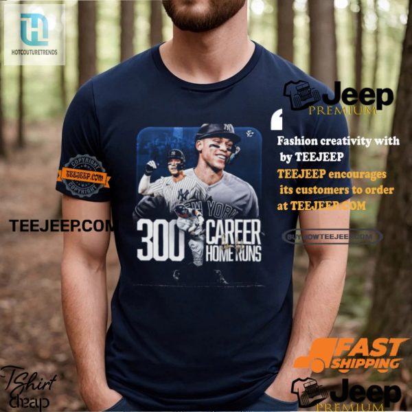 Homerun Humor Signature Aaron Judge Tshirt hotcouturetrends 1 2