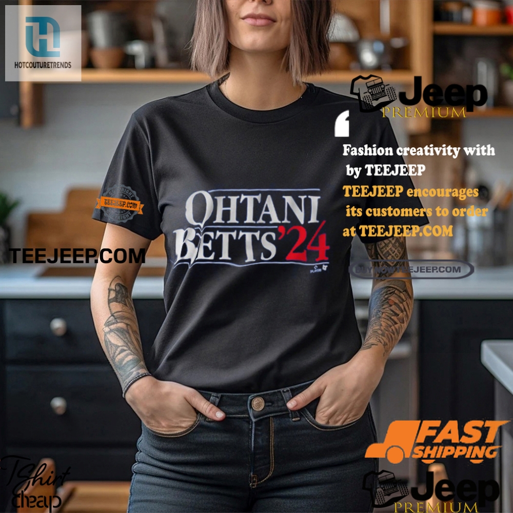 Ohtani Betts 24 Shirt  The Ultimate Fans Election Tee