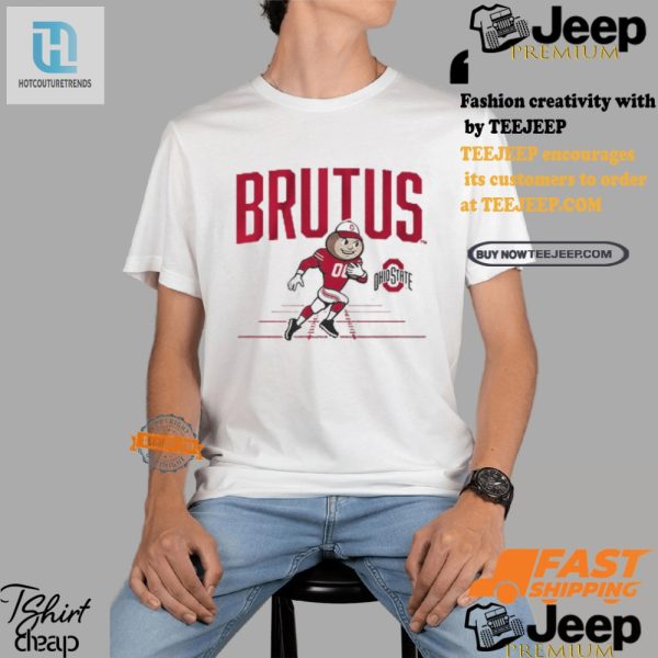 Get Your Laughs Cheers Osu Brutus Mascot Tee Stand Out hotcouturetrends 1 2