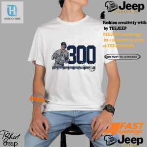 Hit A Home Run In Style Aaron Judge 300 Sig Shirt hotcouturetrends 1 2