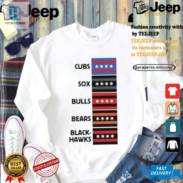 Rep Chitown Funny Chicago Teams Flag Shirt hotcouturetrends 1 2