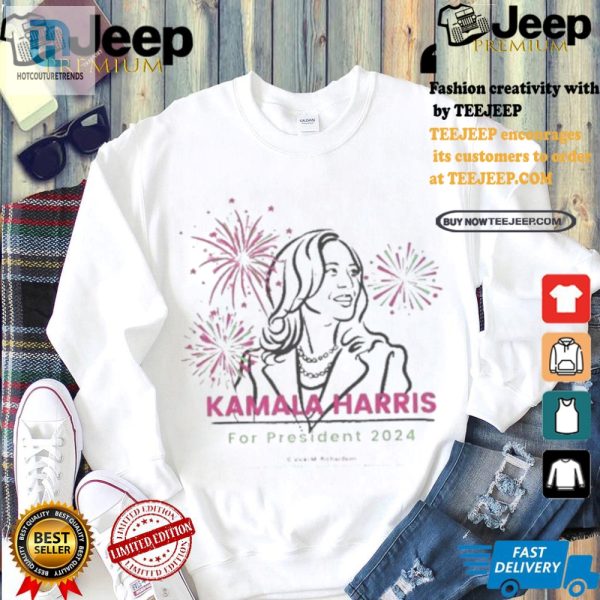 Funny Kamala Harris 2024 Tee Vote Harris For The People hotcouturetrends 1 2