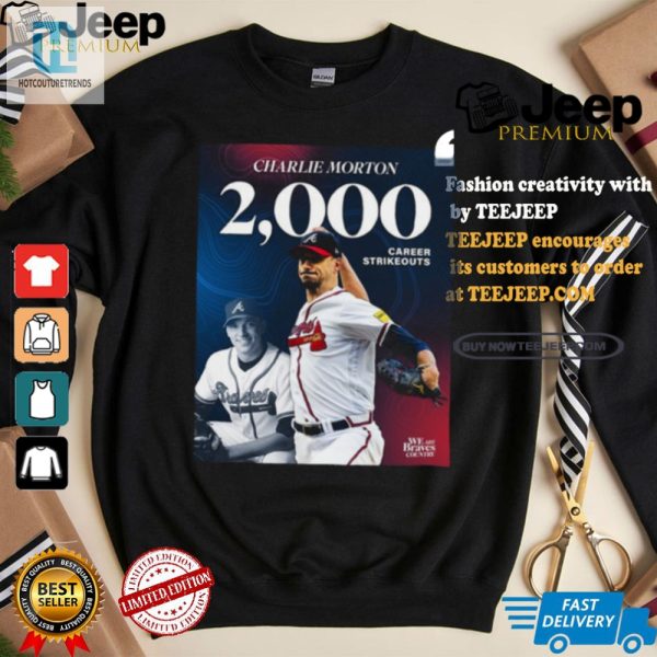 Strikeout Sensation Funny Charlie Morton Braves Shirt hotcouturetrends 1 3