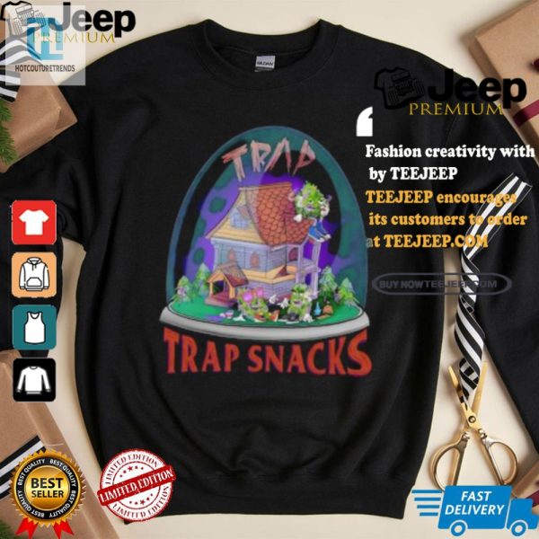 Funny Cannabis Trap Snacks Logo Shirt Stand Out In Style hotcouturetrends 1 3