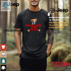 Snooze Master Tee When They Sleepin On You Tuck Em In hotcouturetrends 1 2