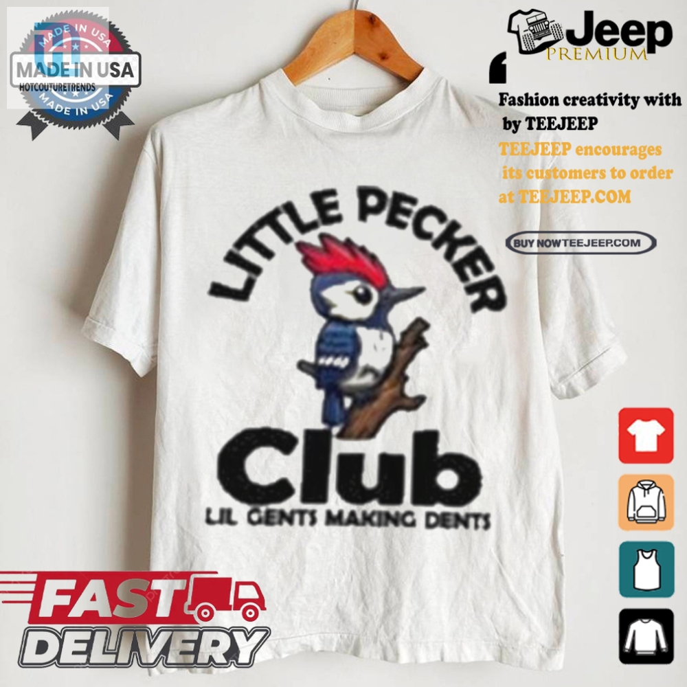 Join The Fun Little Pecker Club Lil Gents Tshirt