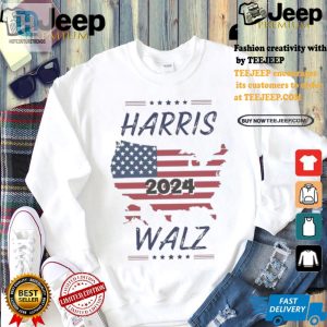 Vote Map Madness Kamala Walz 2024 Funny Election Tee hotcouturetrends 1 2