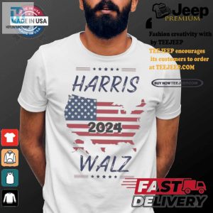 Vote Map Madness Kamala Walz 2024 Funny Election Tee hotcouturetrends 1 3