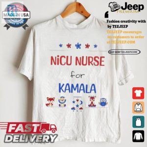 Vote Kamala Harris Funny Nicu Nurse Kids Toy Tshirt hotcouturetrends 1 1