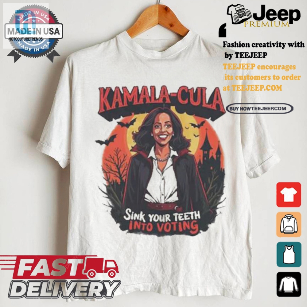 Vote Kamalacula Tshirt  Spooktacular And Funny