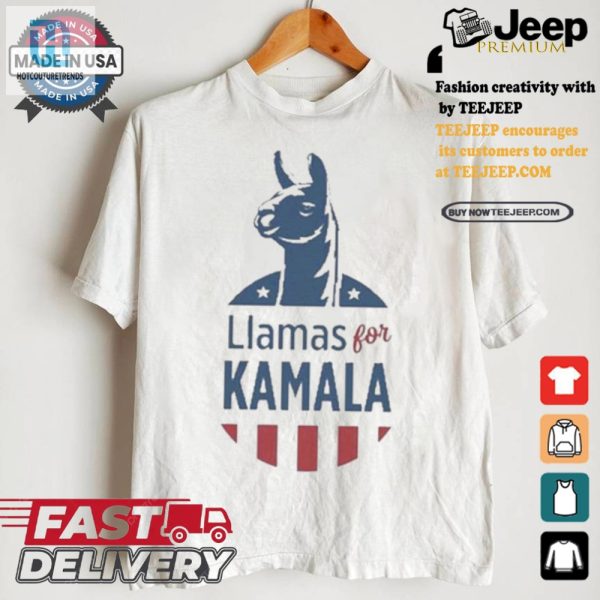 Funny Kamala Harris Llama Shirt Unique Democrat Gift Tee hotcouturetrends 1 1