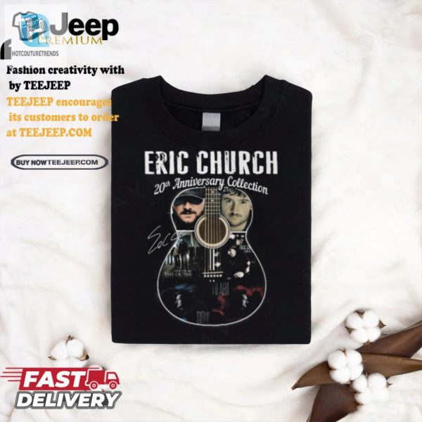 Rock Your Style Eric Church 20Th Anniversary Tee hotcouturetrends 1