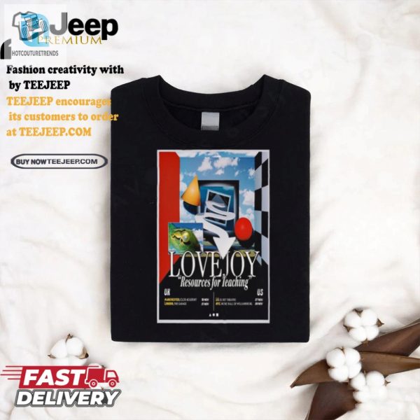 Rock Your Teaching Style With Lovejoys 2024 Tour Poster Shirt hotcouturetrends 1